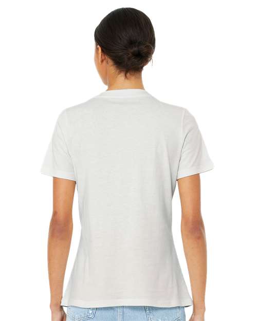 Women's Relaxed Jersey V-Neck Tee - 6405 5