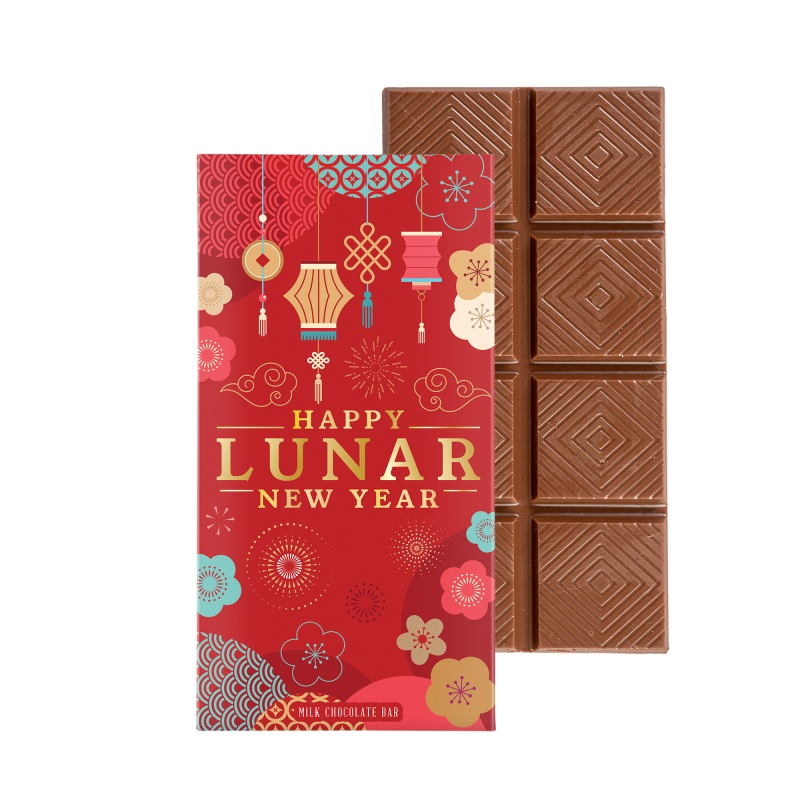 3 oz. Chocolate Bar Bookcase Box 8