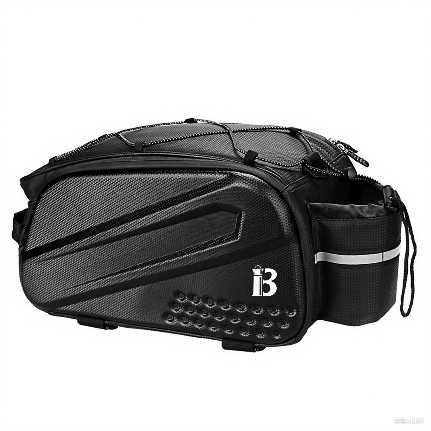 PU Leather Waterproof Bicycle Rear Seat Storage Bag 6