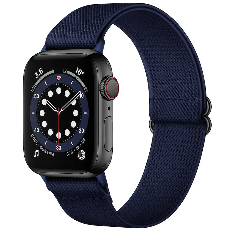 Apple Watch Mesh Bands - Dark Blue Nylon 42mm/44mm/45mm Face 2