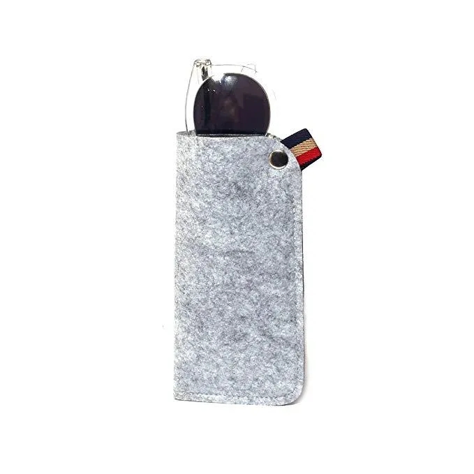 Felt Glasses Pouch Portable Sunglass Sleeve 7