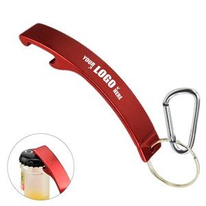 Customizable Arc Shaped Bottle Opener With Key Ring 8