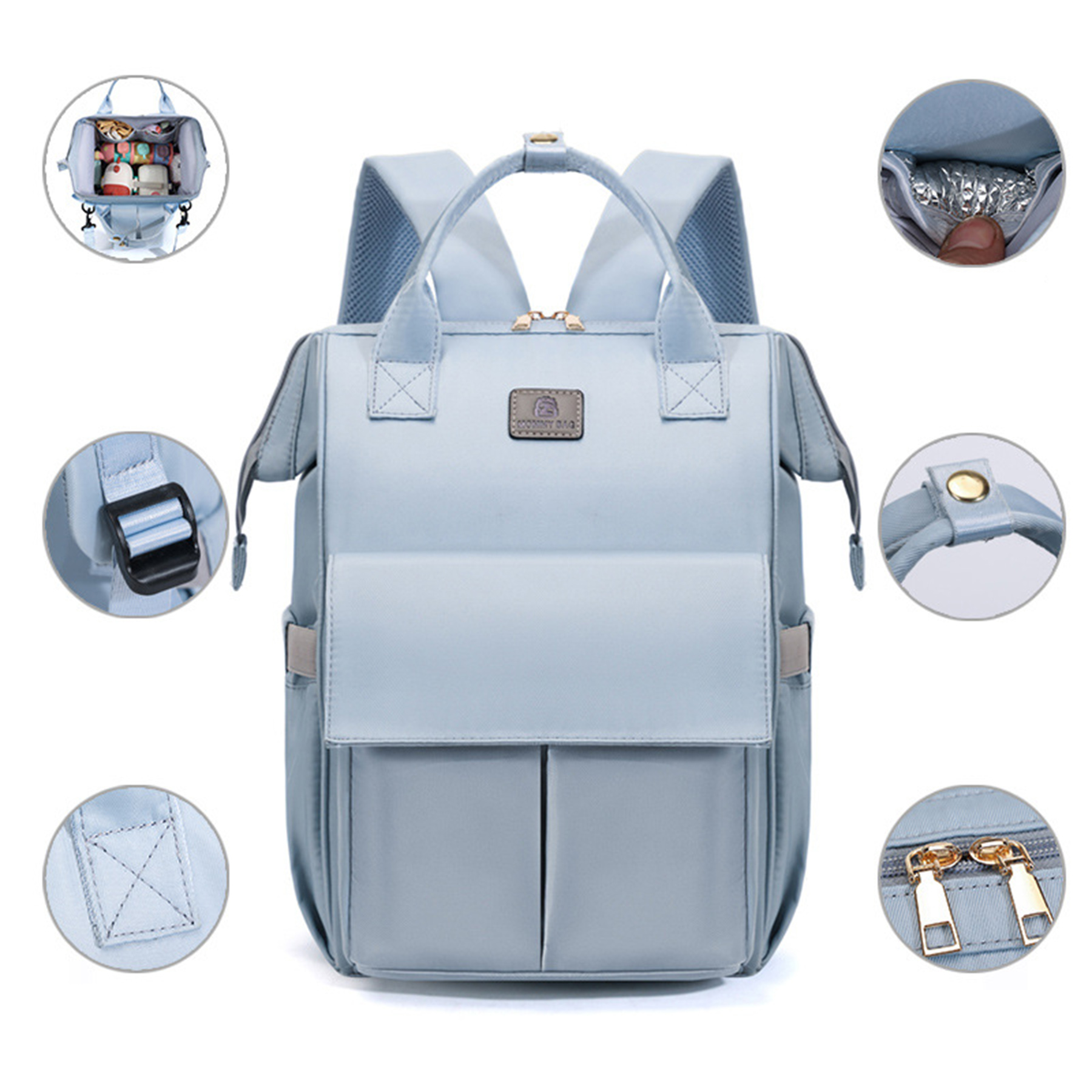 Spacious Diaper Bag Backpack 2