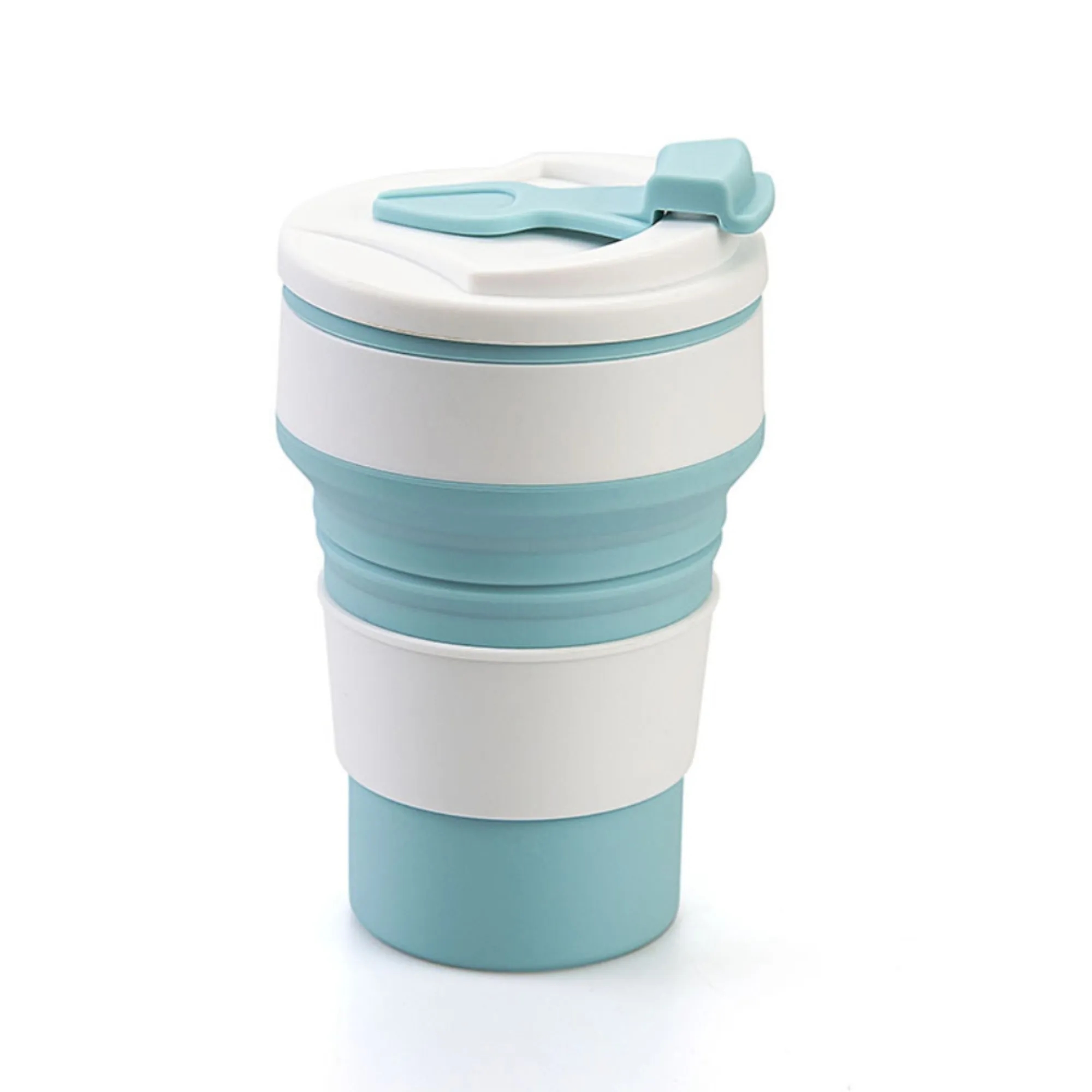 Portable Silicone Folding Cup, Travel Collapsible Mug 4