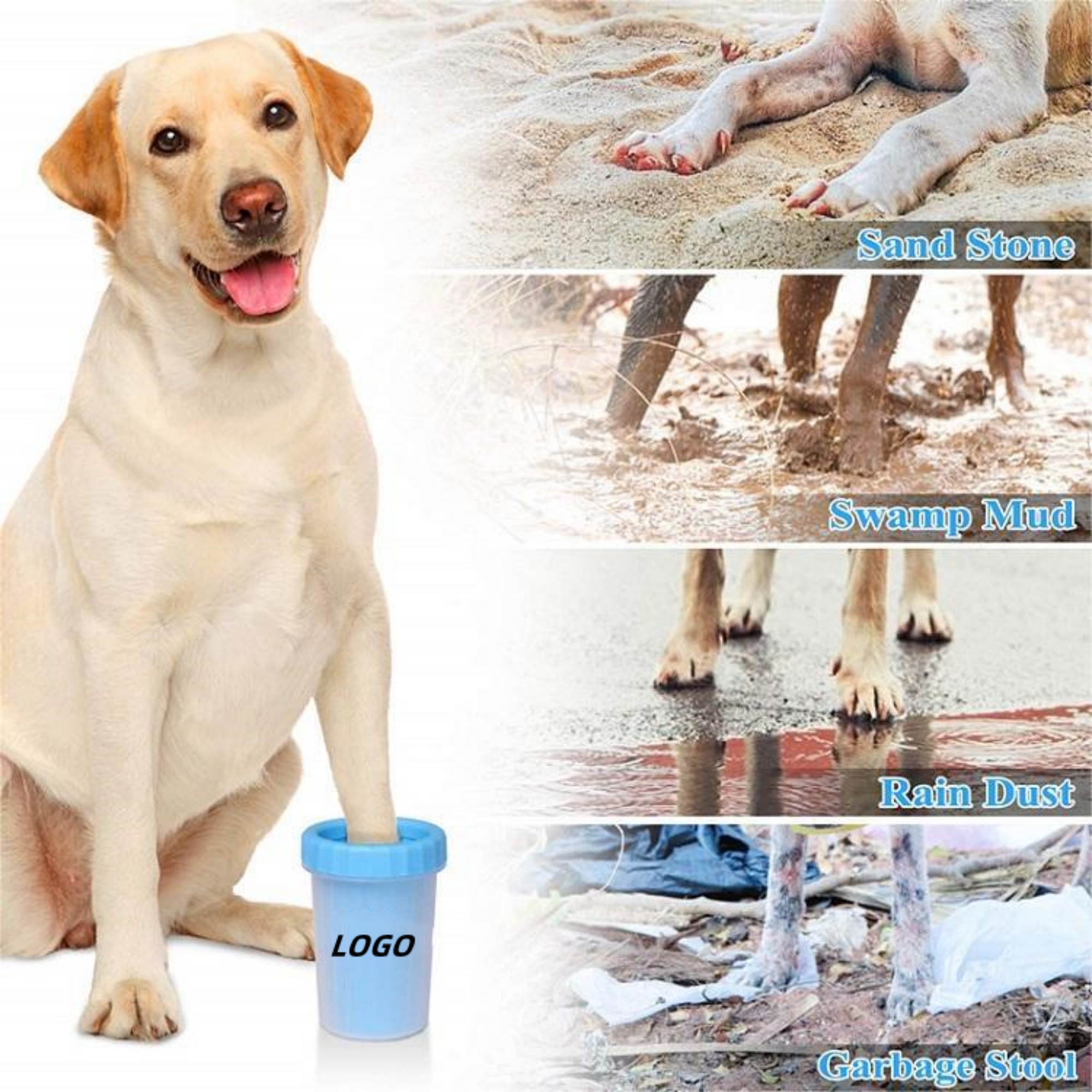 Dog Foot Washer Cup 2