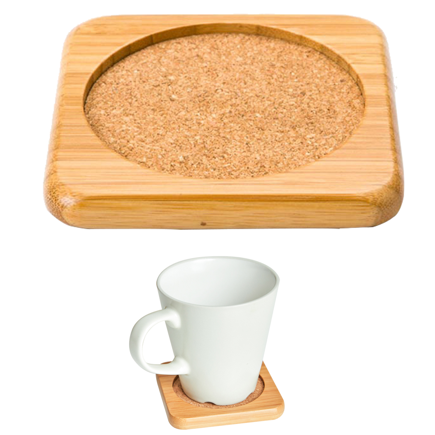 Bamboo And Wooden Coasters 2