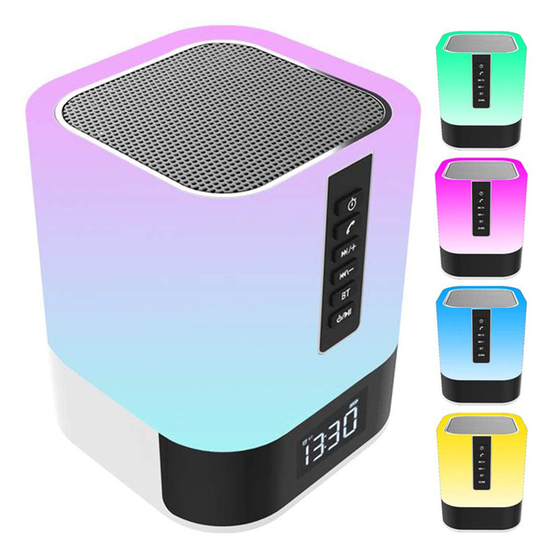 Nice Looking Bluetooth Speaker With Alarm Clock 2