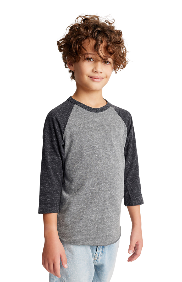 Youth Triblend Raglan Baseball Shirt 5