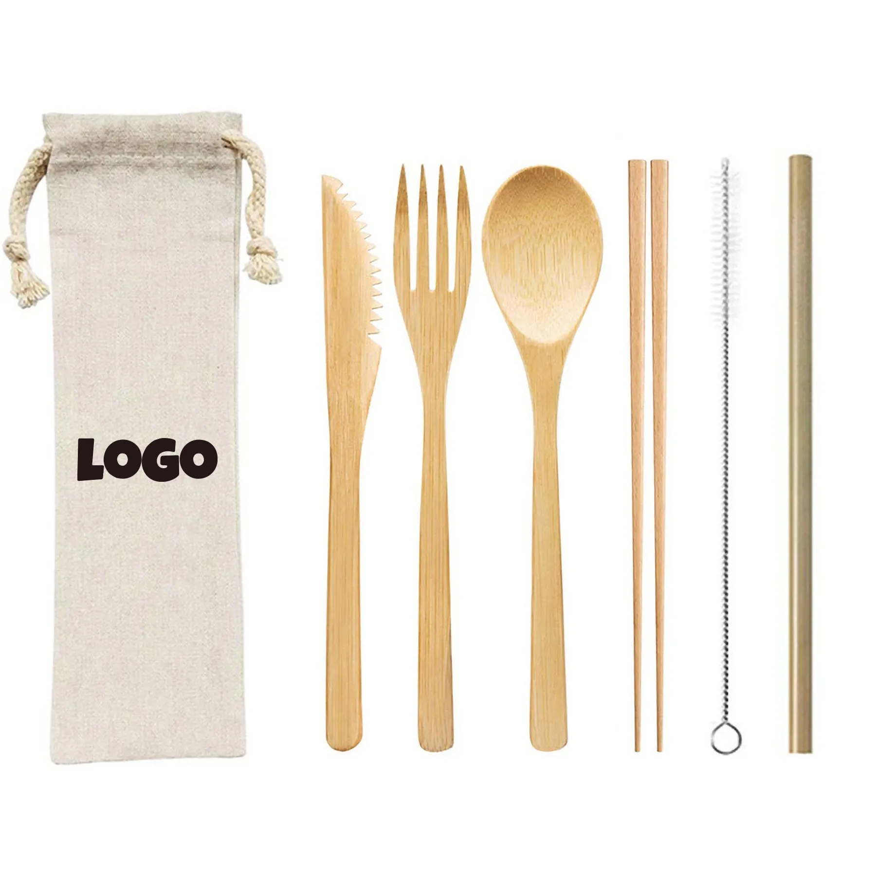 Eco-friendly Bamboo Cutlery Set