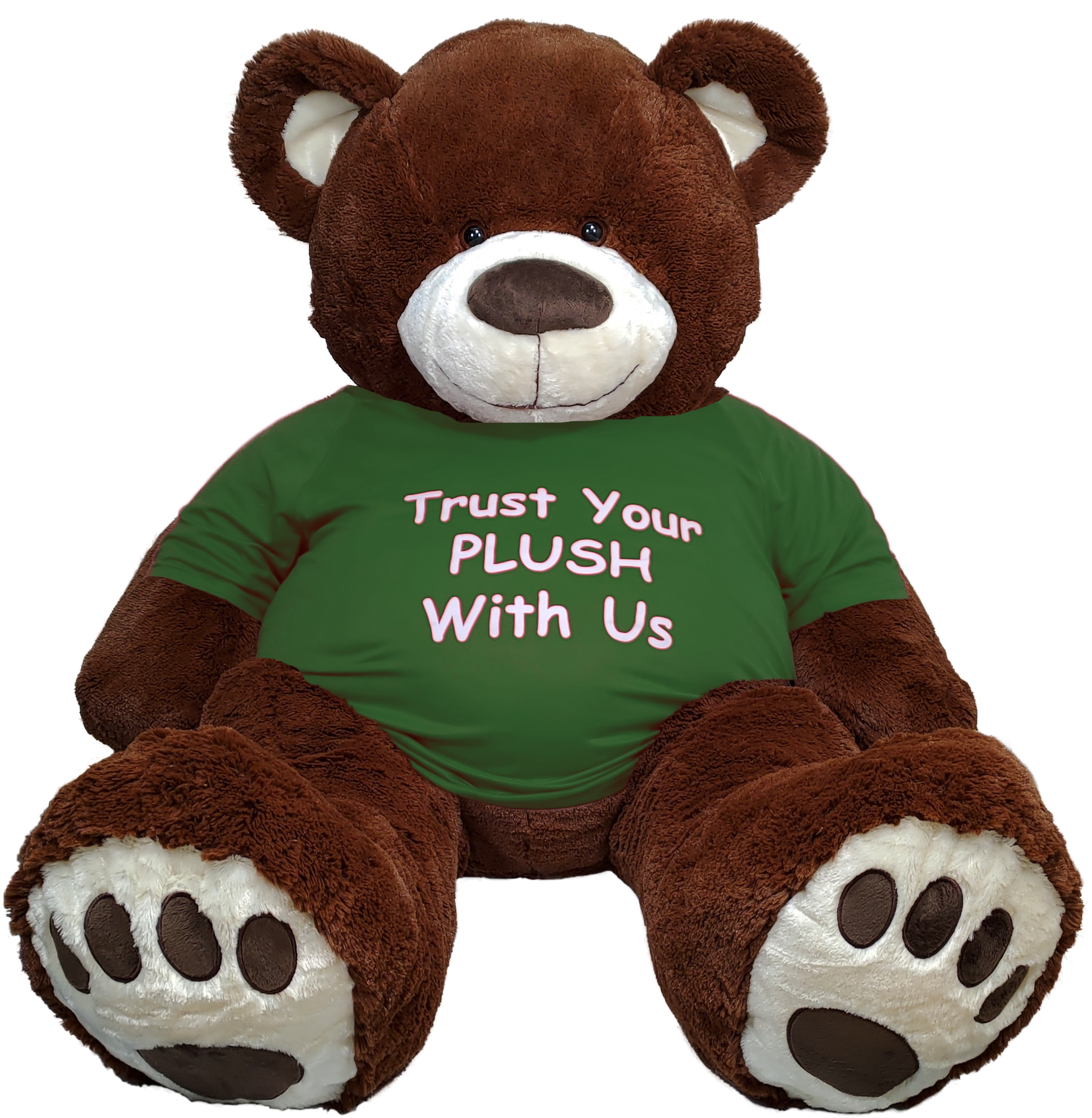 59" Giant Dark Brown Bear