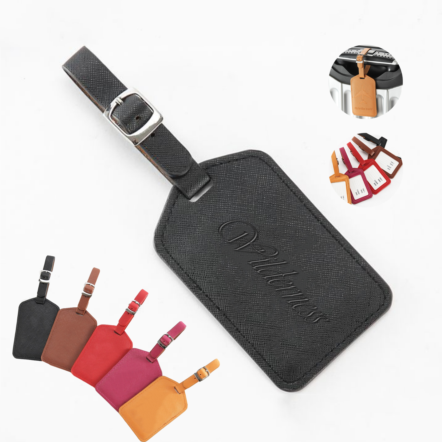 PU Sightseer Luggage Tag 2
