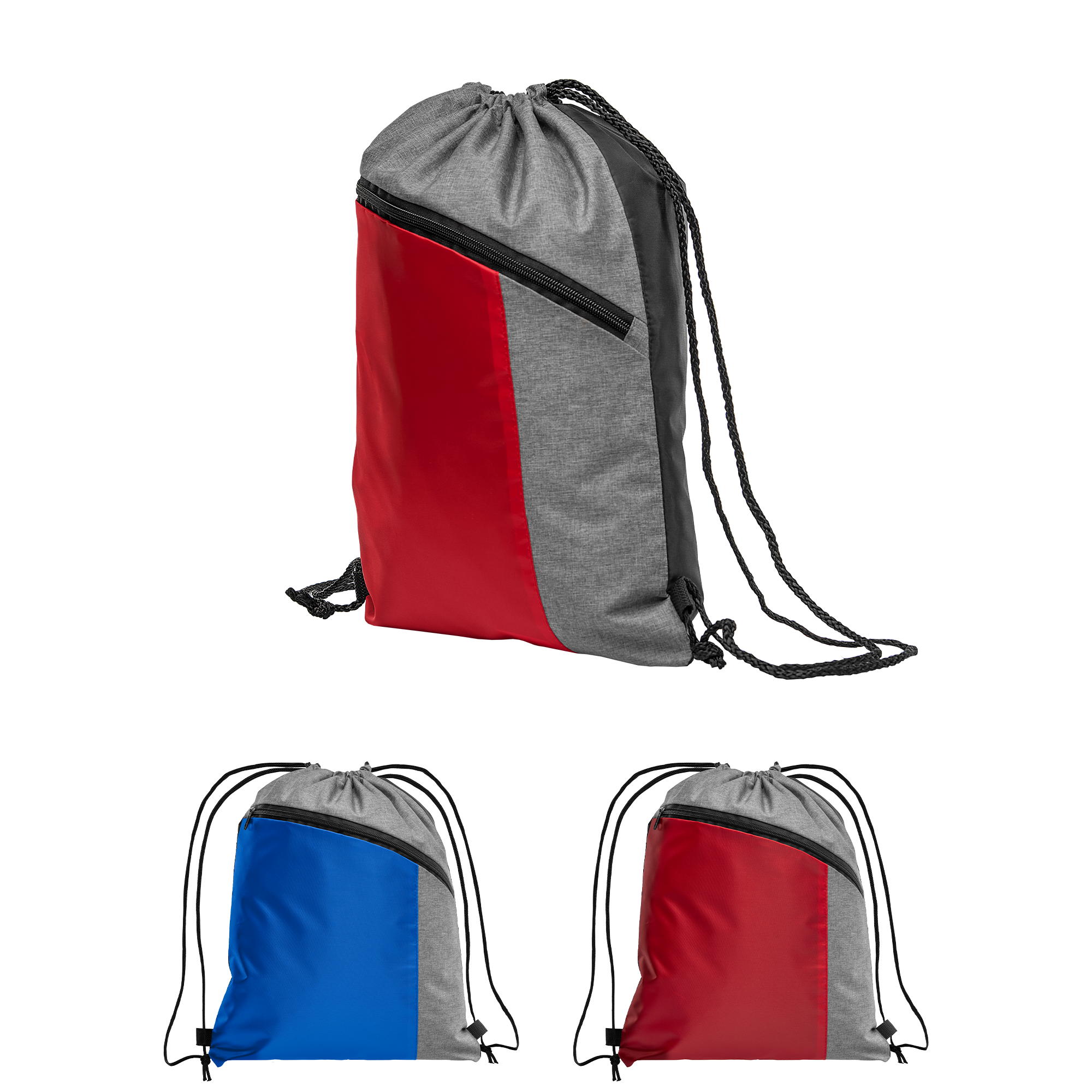 Geneva Drawstring Backpack - 210D Polyester 9