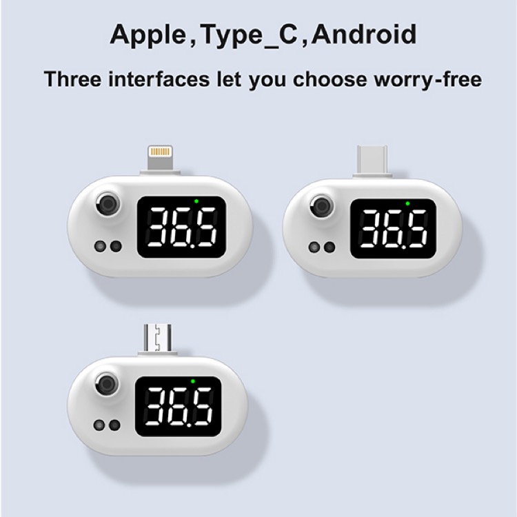 Smart Phone Mini Infrared Thermometer 5