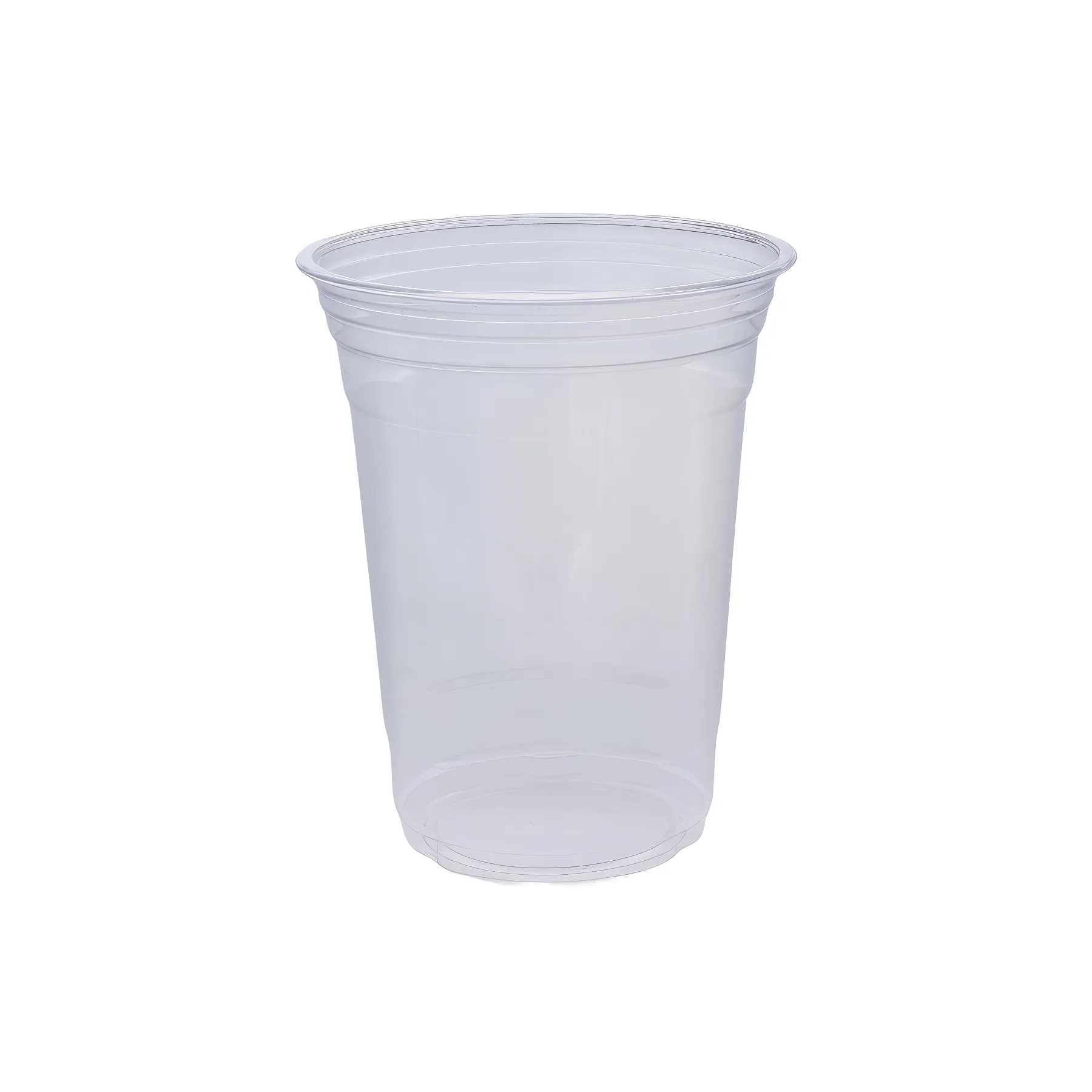 16 oz Transparent Clear PET Plastic Disposable Cold Cup 3