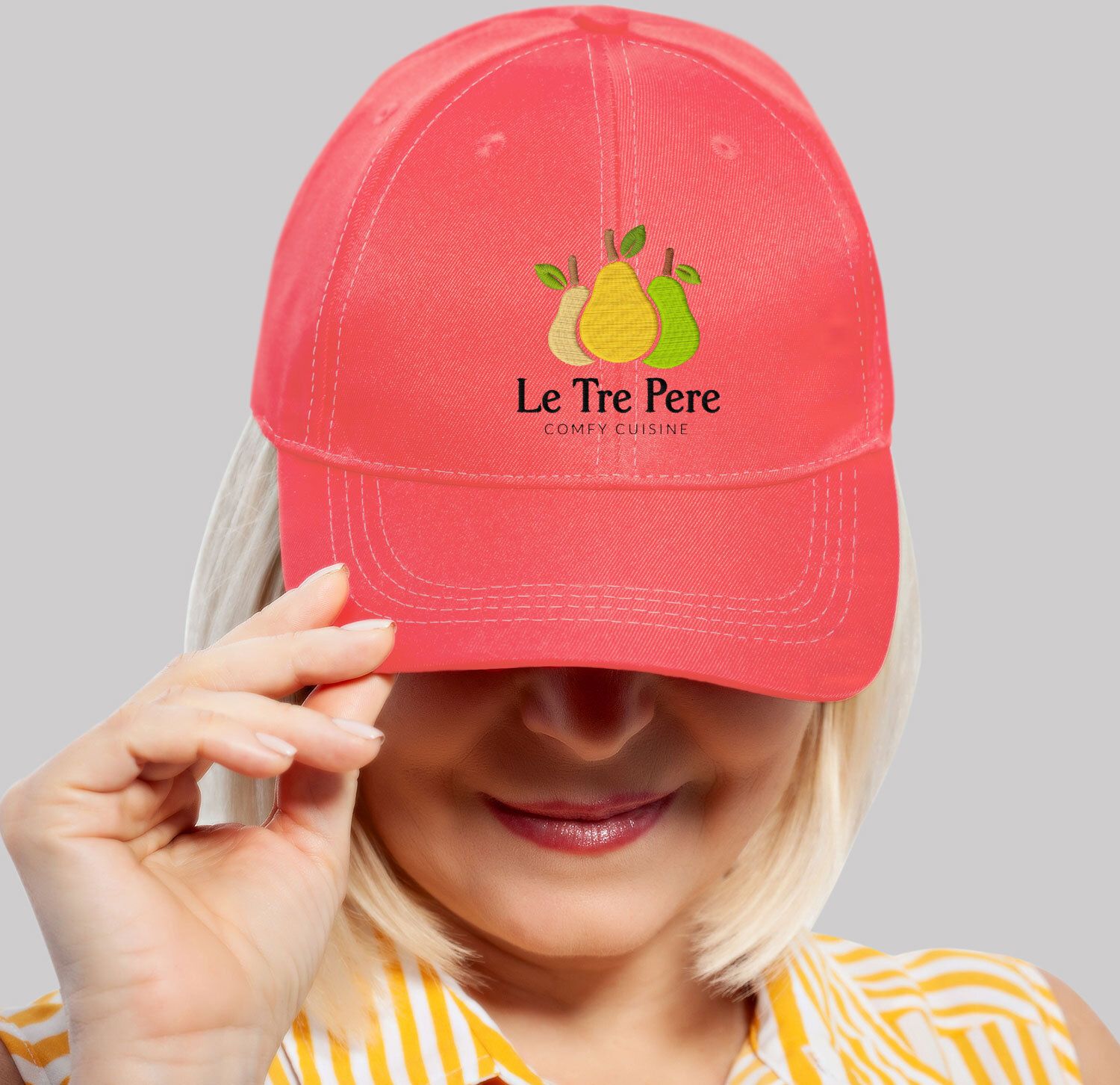 SOFT POLY HAT - EMBROIDERED