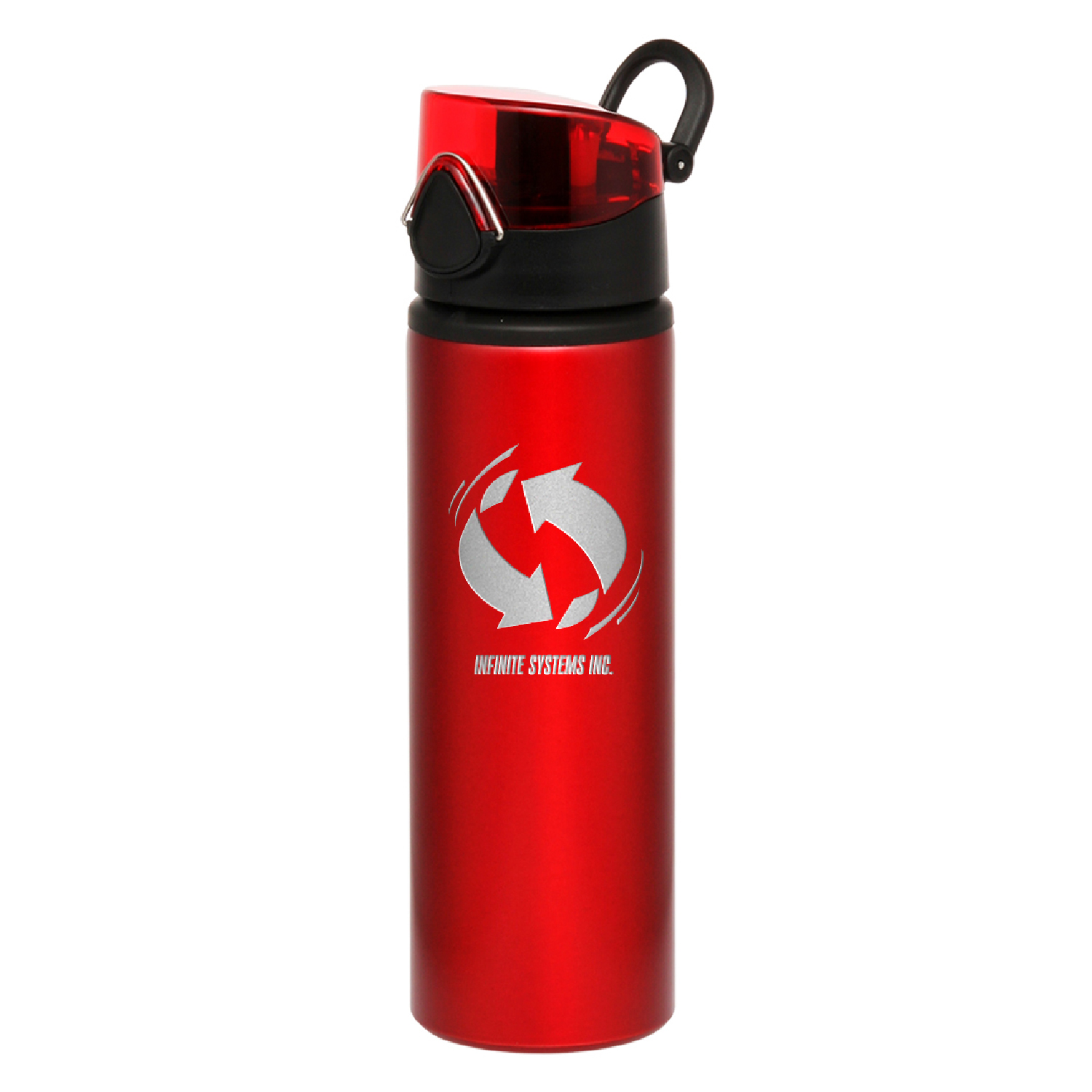 25 oz. Flip Aluminum Water Bottle (Engraved Imprint), custom water bottle with logo imprint 5
