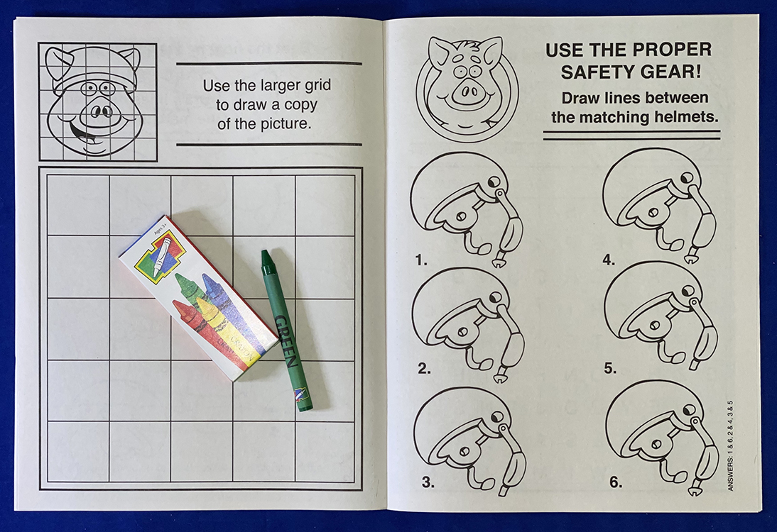 COLORING SET - Have a Safe Summer Coloring Book Fun Pack 2