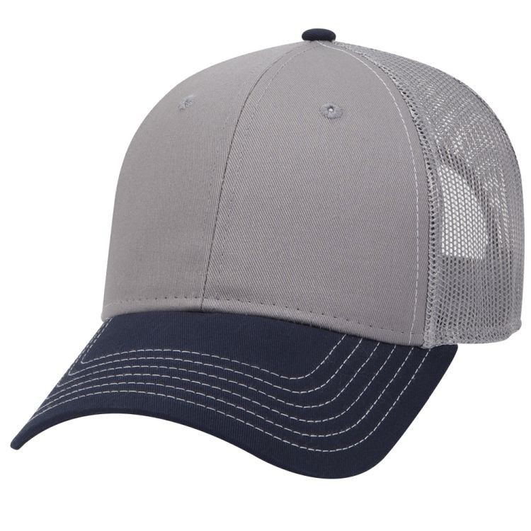 OTTO CAP® 6 Panel Low Profile Mesh Back Trucker Hat 156