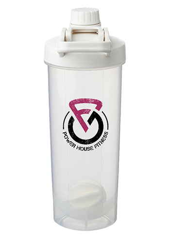 24 oz. Olympian Plastic Shaker Bottles with Mixer 9