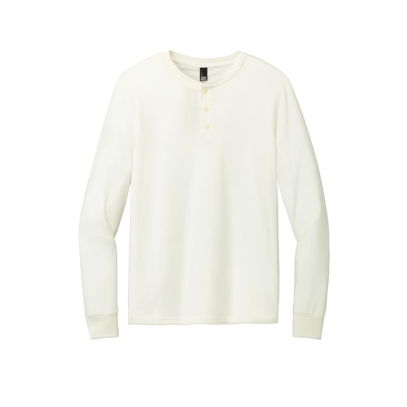 District Perfect Tri Long Sleeve Henley 3