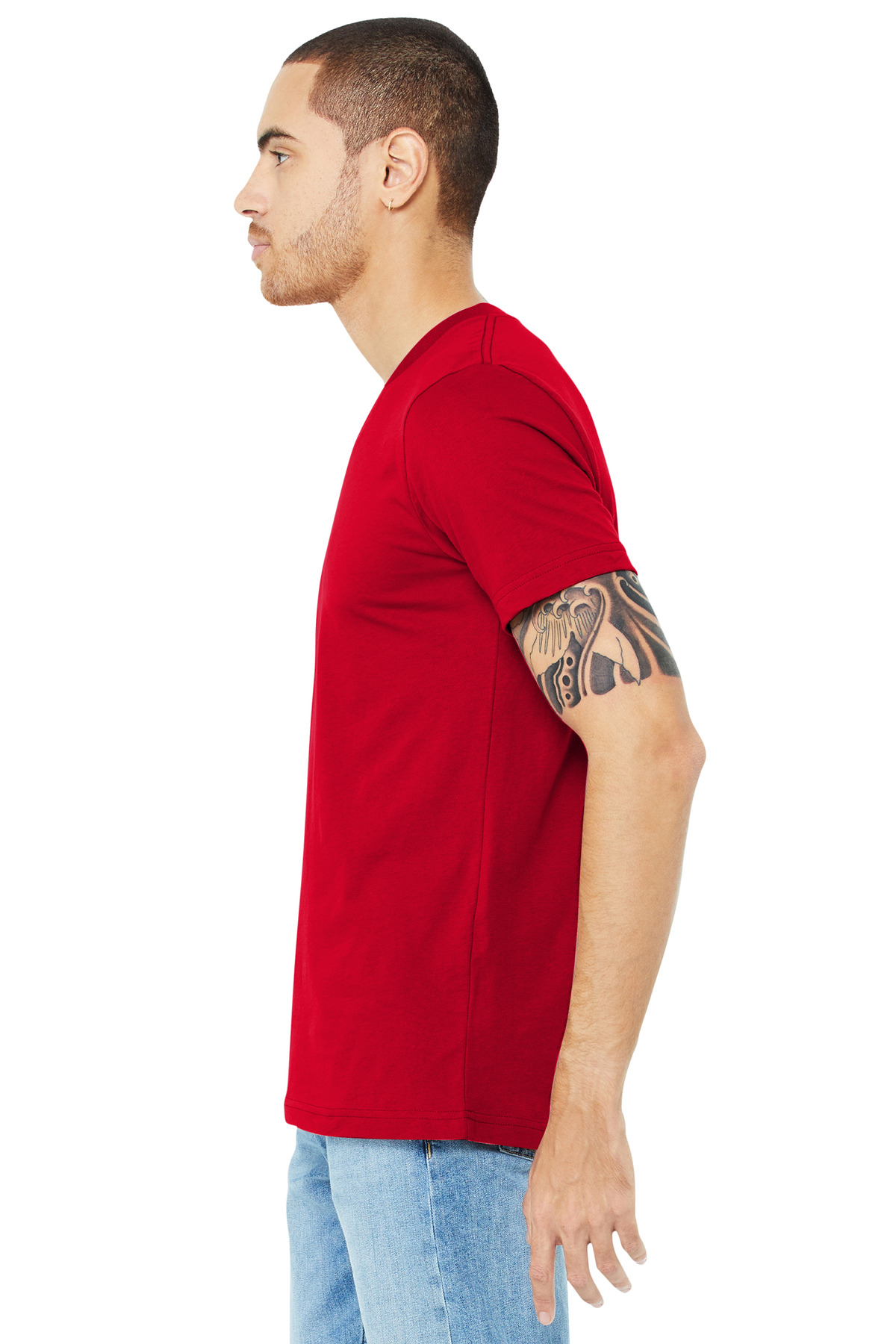 BELLA+CANVAS Unisex Jersey Short Sleeve V-Neck Tee. BC3005 36