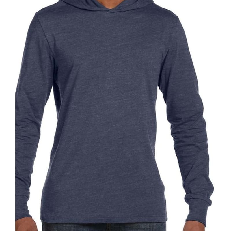 Bella Unisex Jersey Long-Sleeve Hoodie 9