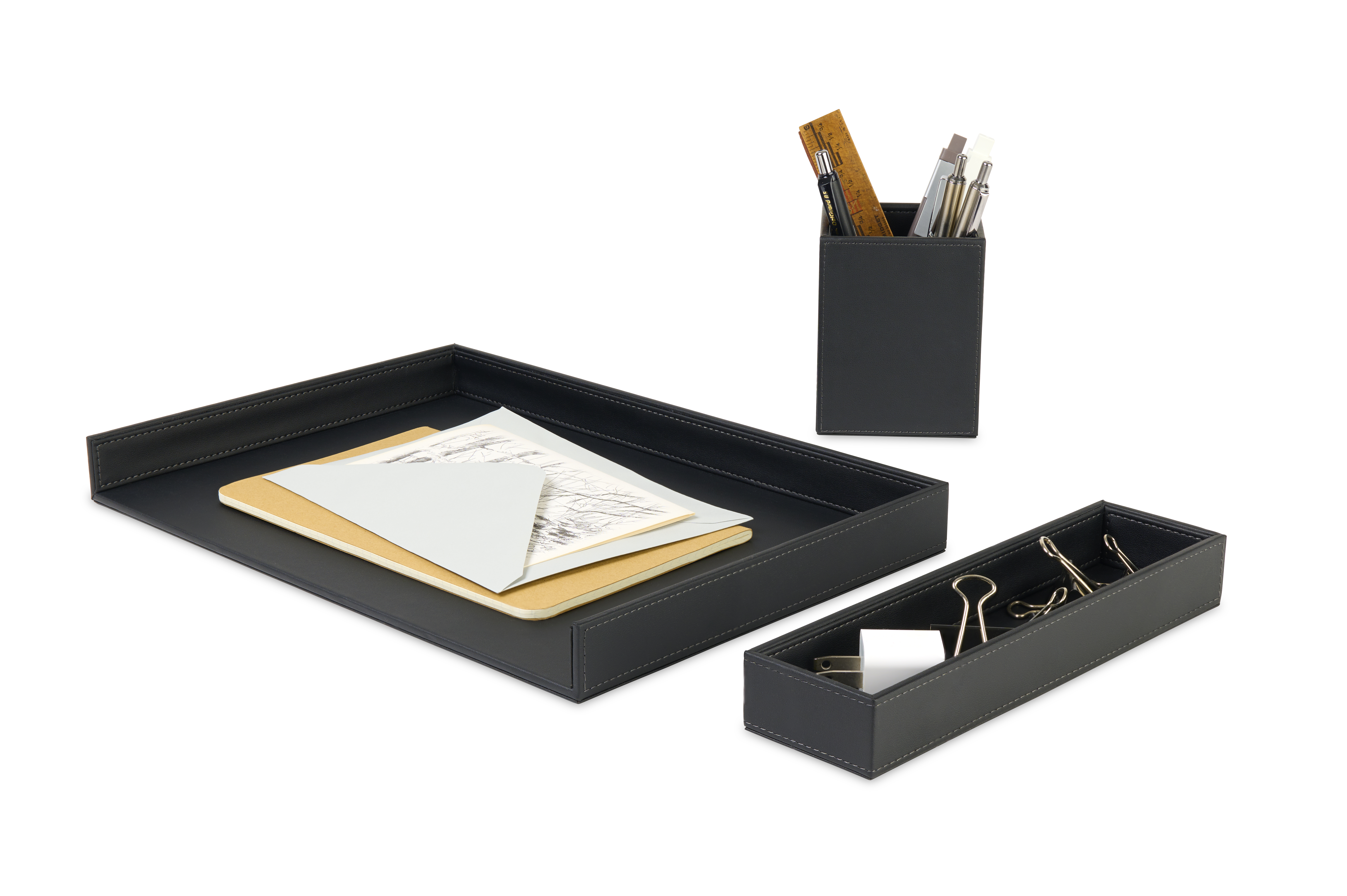 Easton 3 Piece Desktop Organizer Set 13