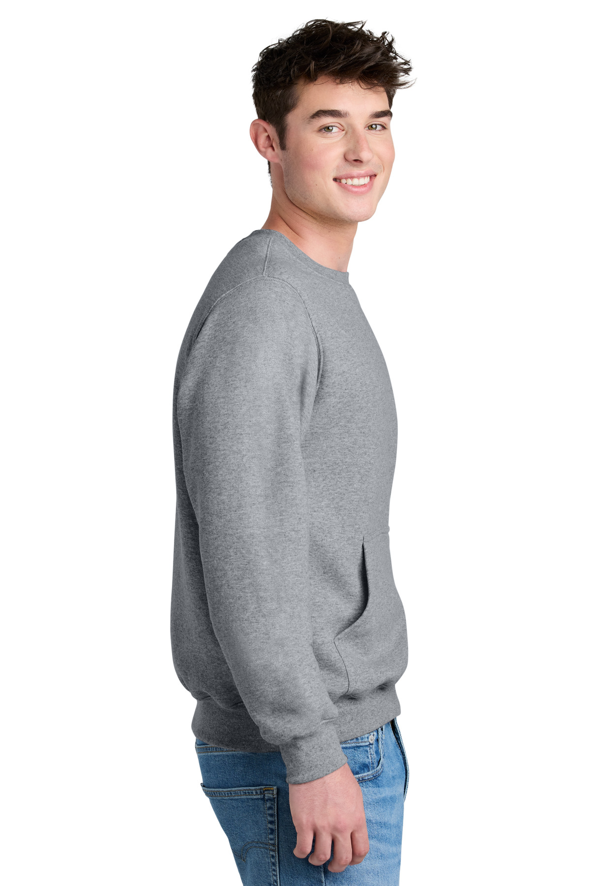 Core Fleece Crewneck Pocket Sweatshirt