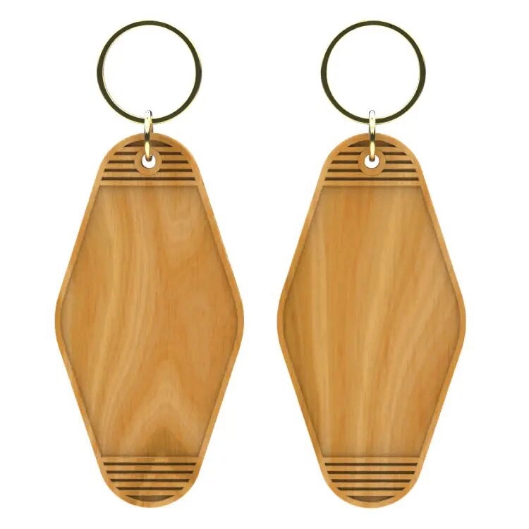 Bamboo Motel Style Keychain 1