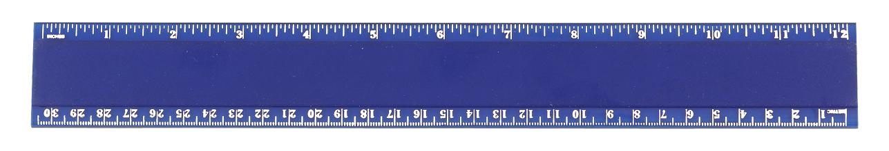 Pro-Scale 12" Plastic Ruler 3