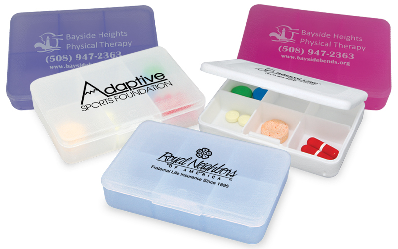 Tablet Tote Pill Box