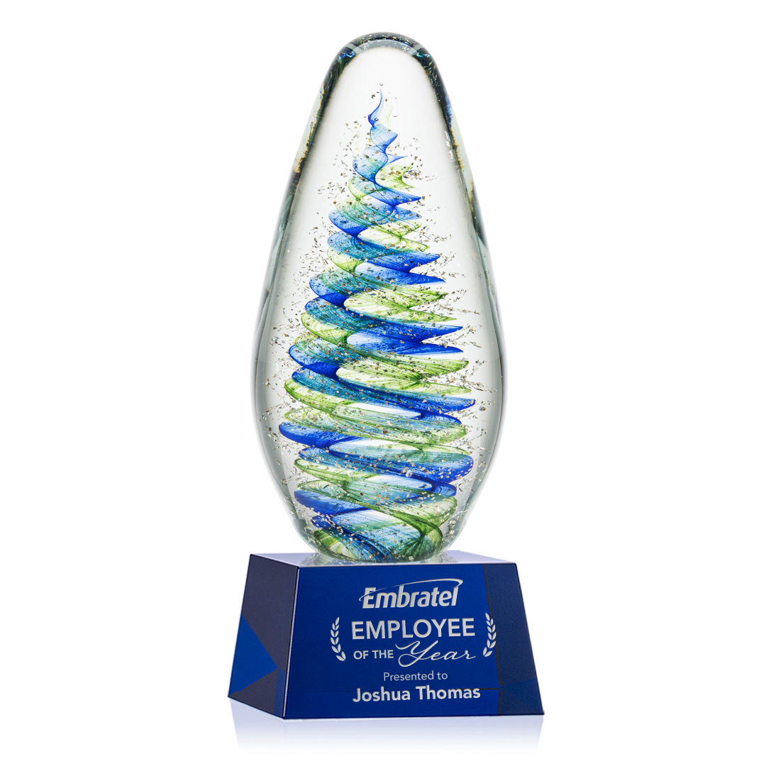 Jezebel Award on Robson Base - Blue 7