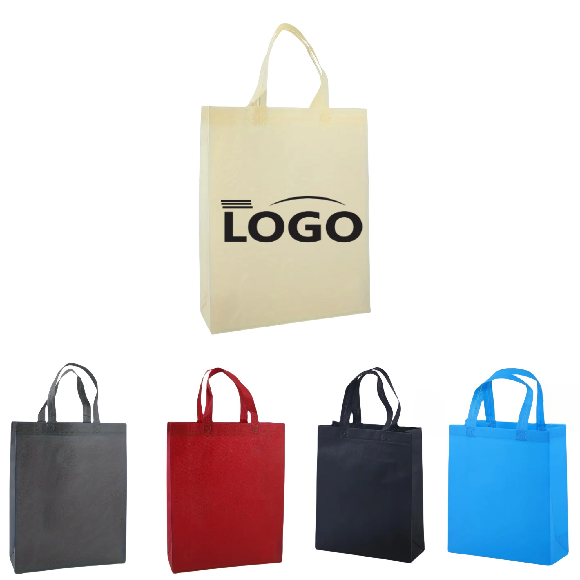 Colorful Portable Non-Woven Tote Bag 3