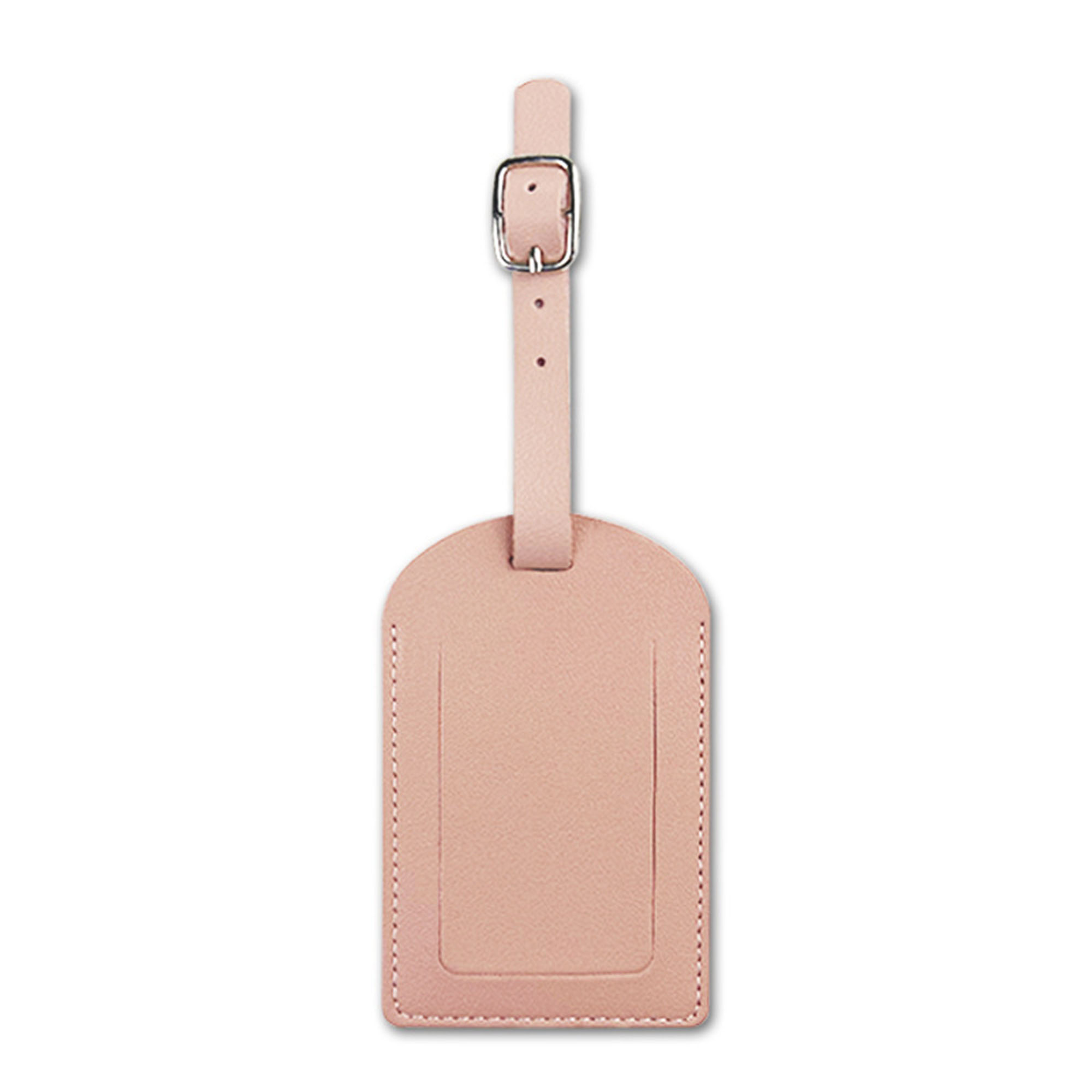 Debossed PU Leather Luggage Bag Tags 2