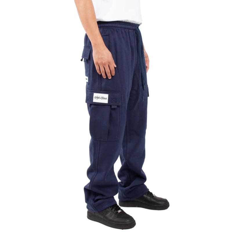 Shaka Wear Men's Fleece Cargo Pants 15