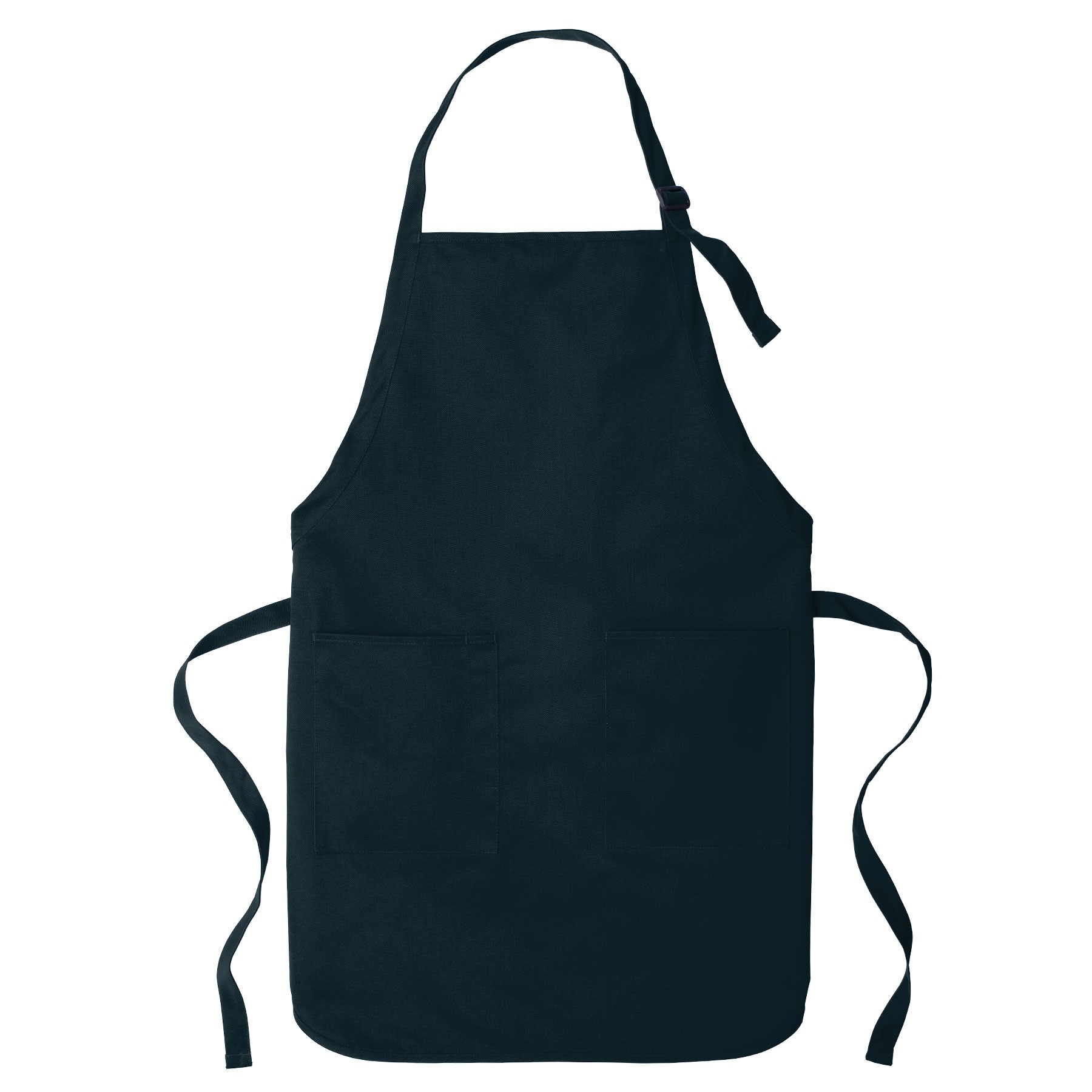 PeekPocket Port Authority® Full-Length Two-Pocket Bib Apron 2