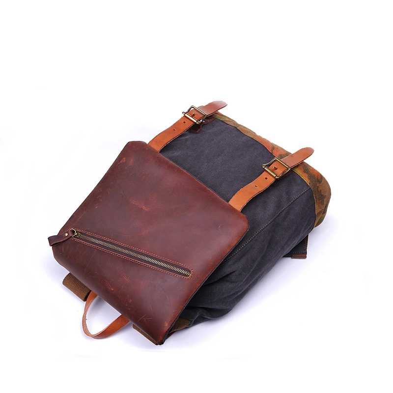 Vintage Urban leather Backpack 4