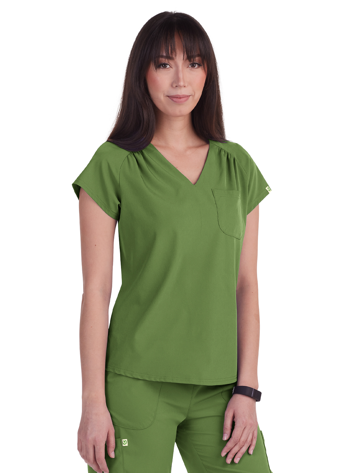 koi - Planet koi - Women's One-Pocket Heart-Shaped Neckline Eco-Friendly Kailani Top 13