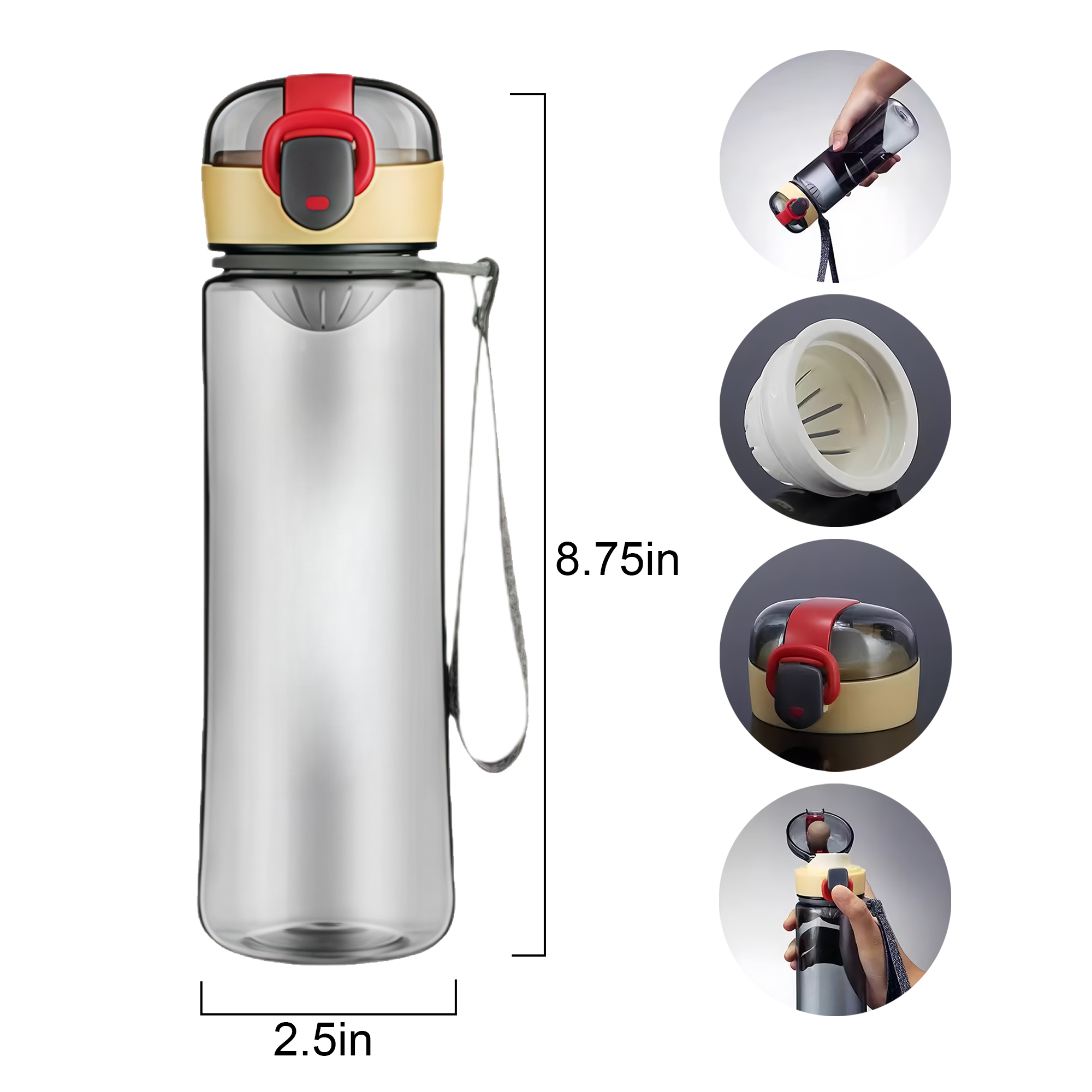 16oz Sports Hydration Bottle 3