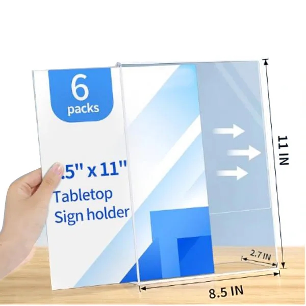 8.5"*11" Sign Holder 4