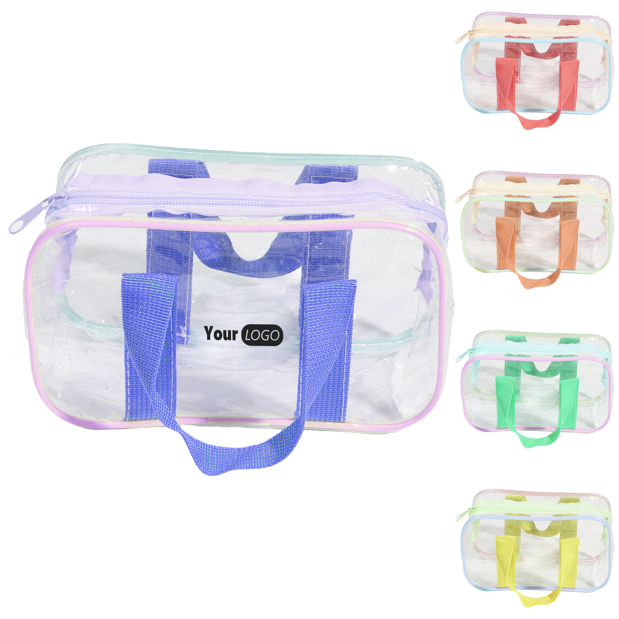 Pvc Customizable Transparent Makeup Bag 2