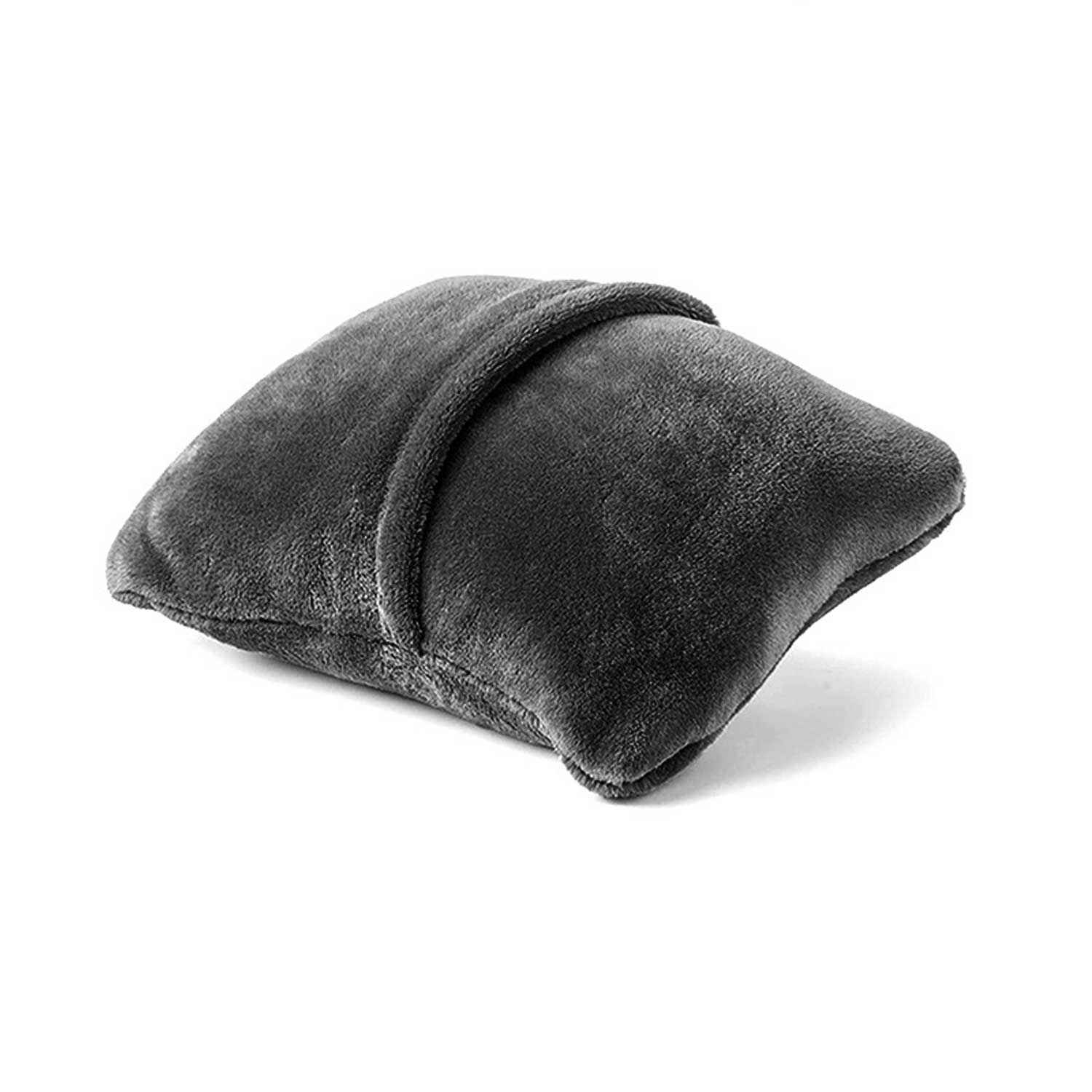 2-in-1 Foldable Travel Blanket & Pillow - Flannel Shawl 10