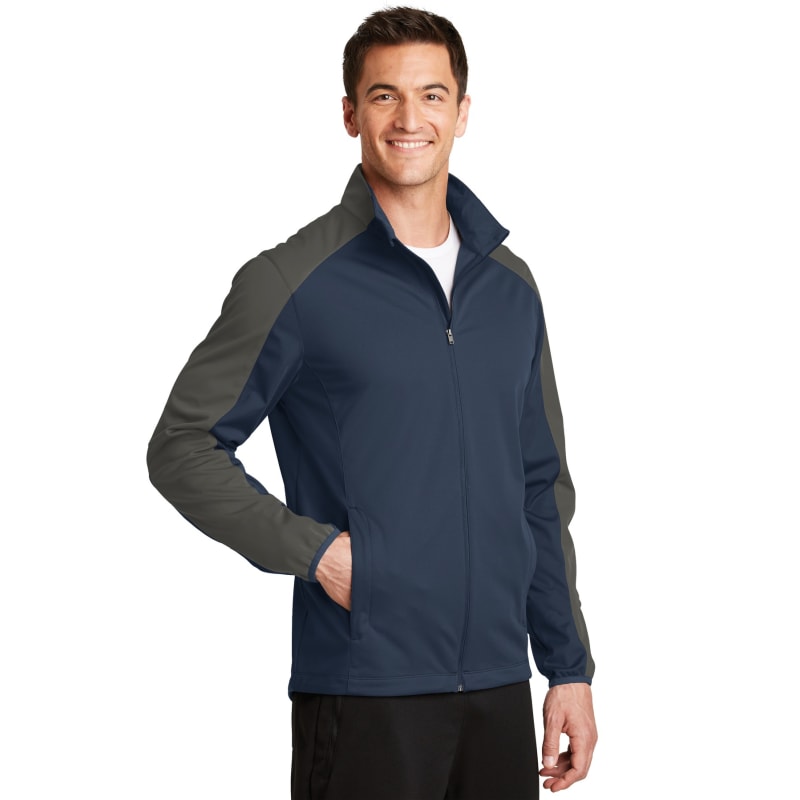 Port Authority Active Colorblock Soft Shell Jacket. 29