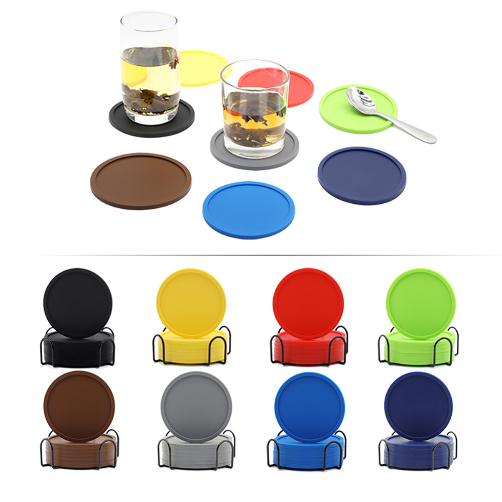 Soft Silicone Rubber Coaster 1