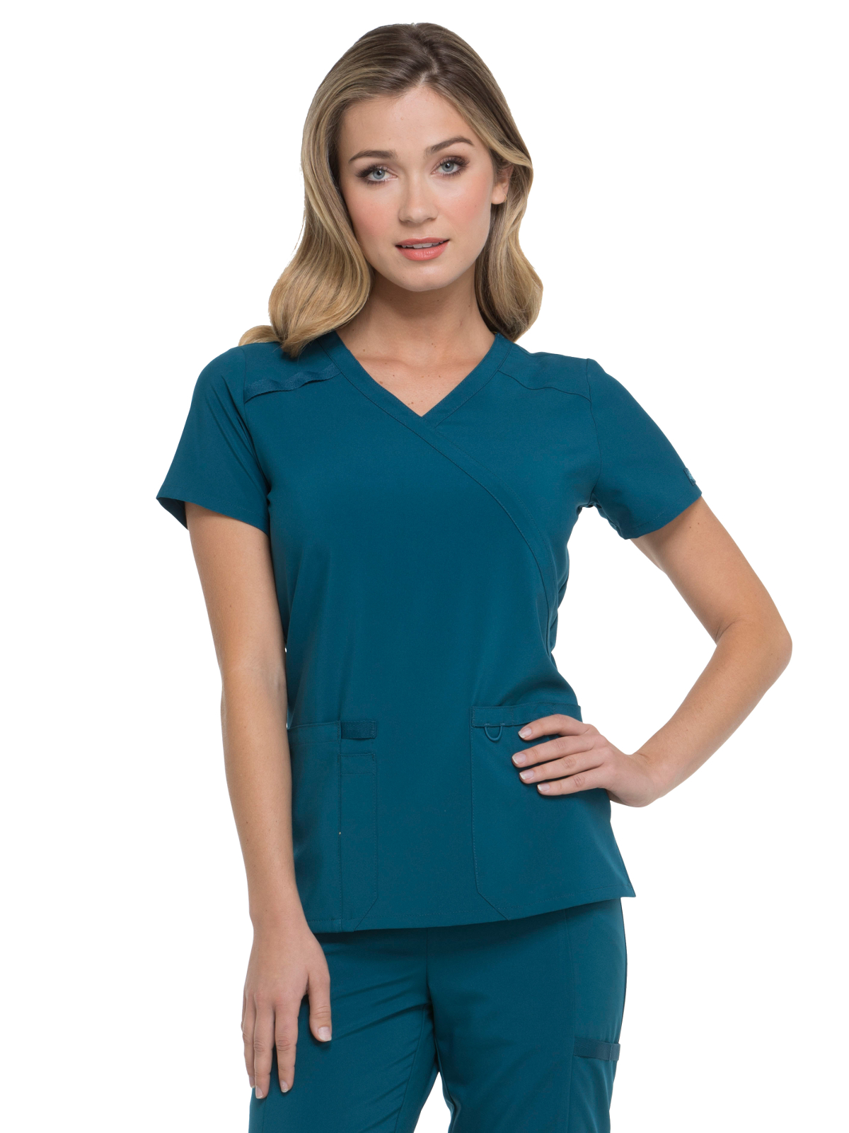 Dickies Medical - EDS Essentials - Women's 2-Pocket Contemporary Top 17