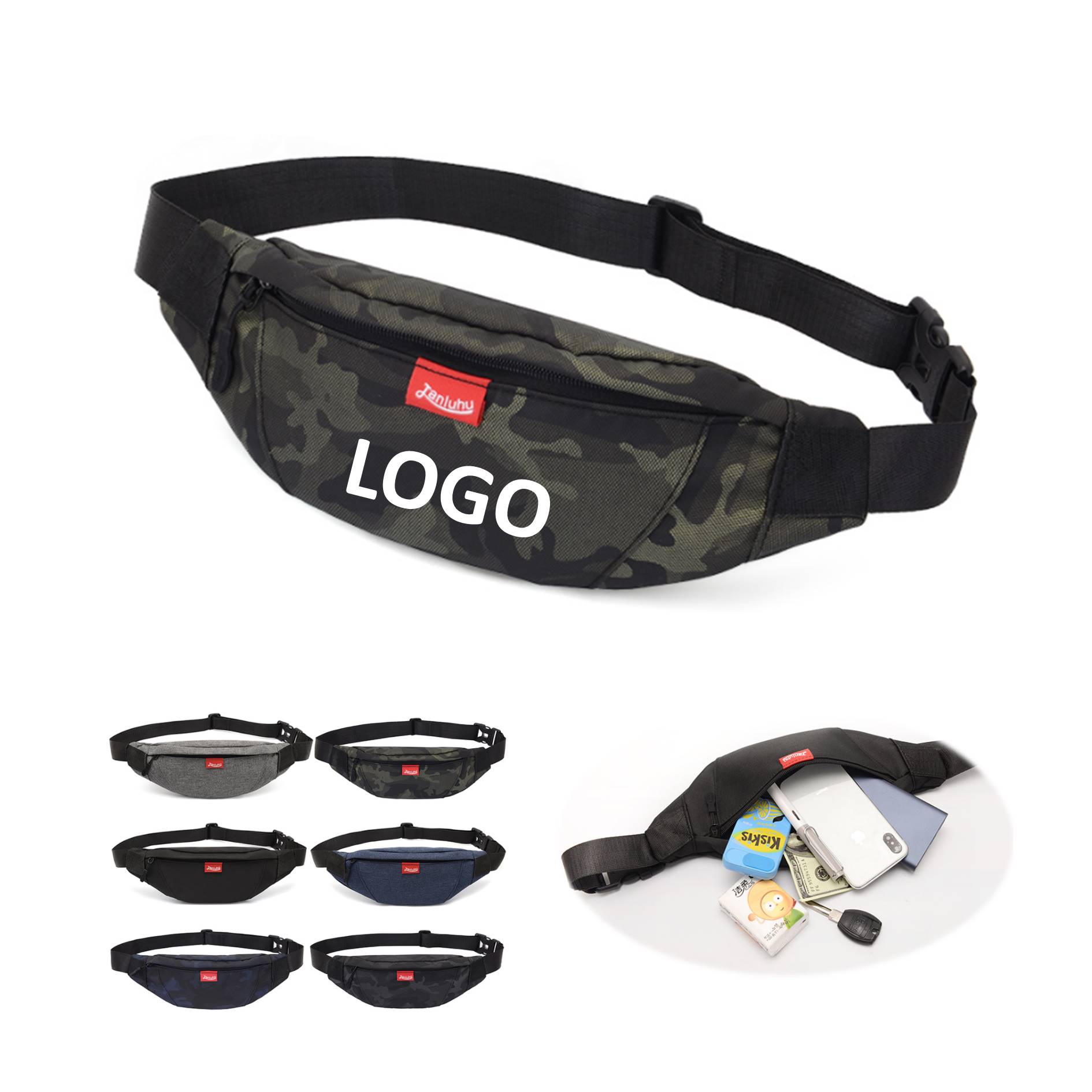 Ultra light Leisure Sports Waterproof Waist Bag 3