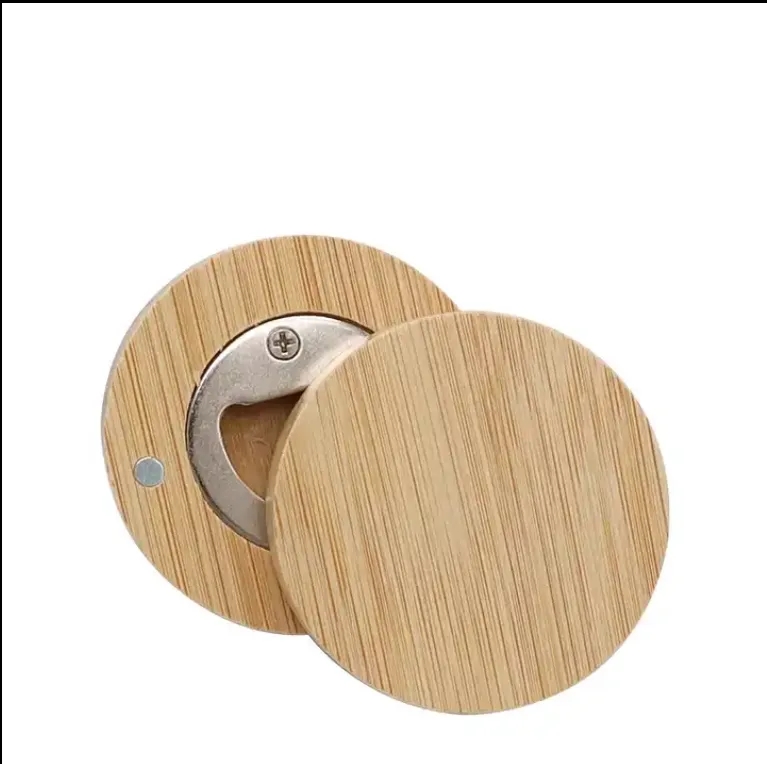 Wooden Bottle Opener With Fridge Magnet 4