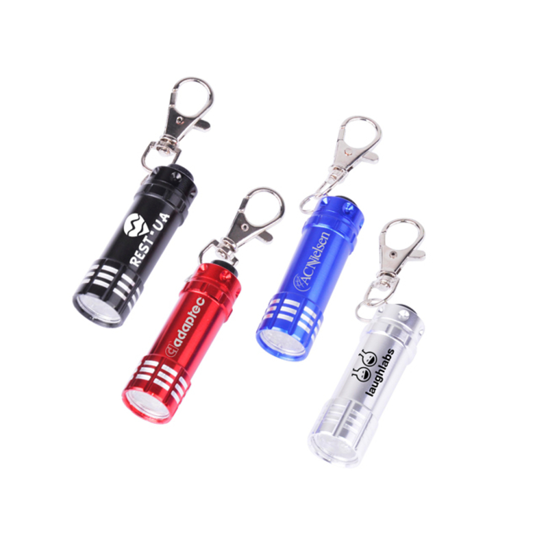 3 LED Flashlight with Key Clip 5