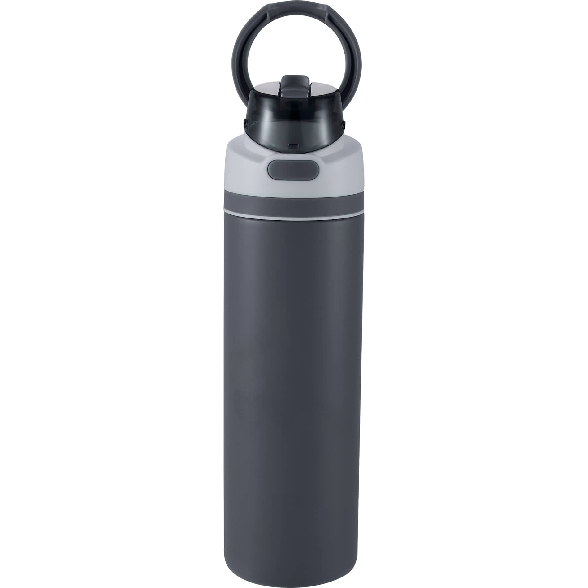 Elvin 28oz Recycled Stainless Flip Straw Bottle, custom water bottle with logo imprint 152