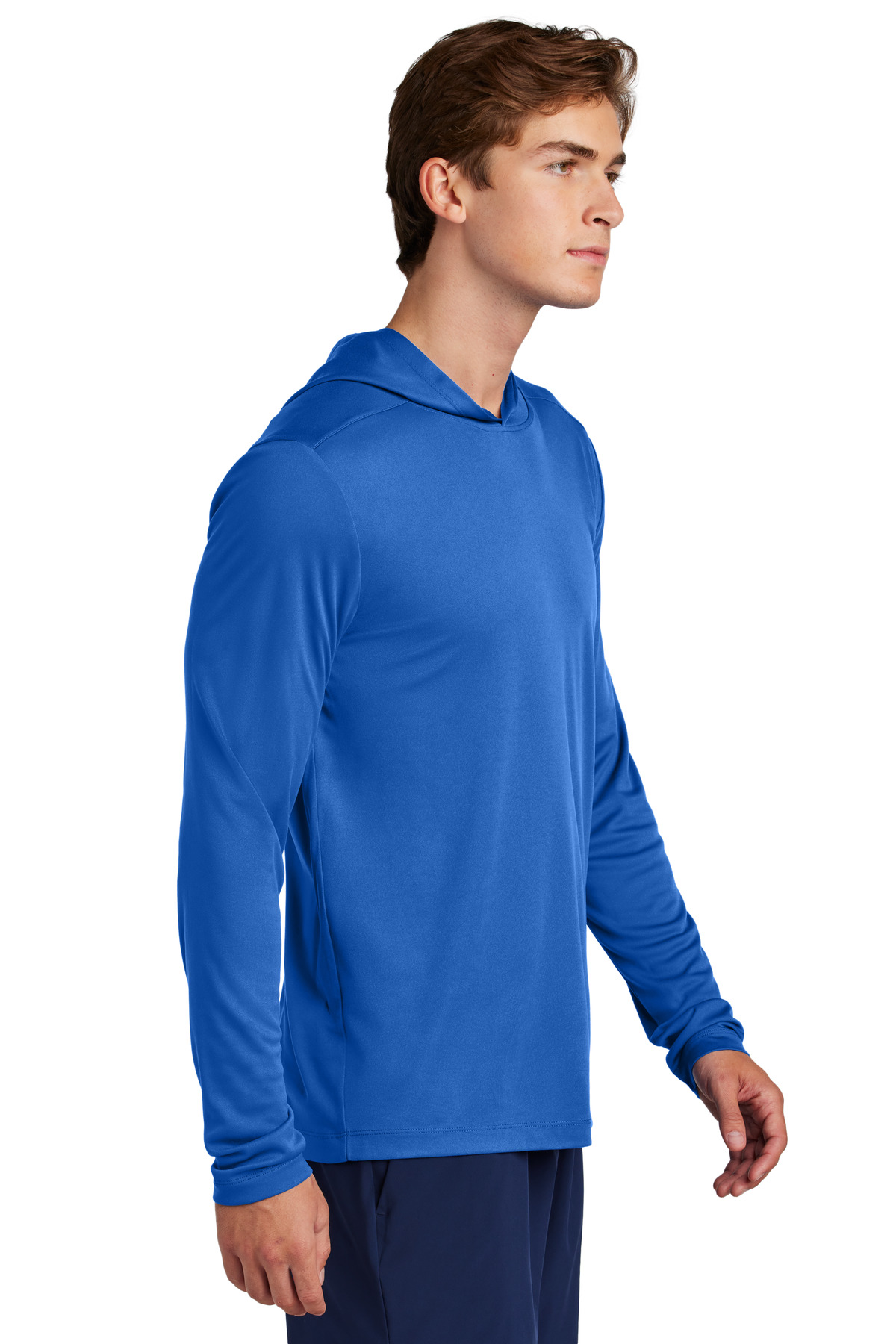 Sport-Tek Posi-UV Pro Long Sleeve Hoodie ST420LSH 54